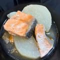 たいまむ's cooksnap of when they made 塩鮭と大根のことこと煮….