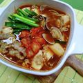 みっちゃん❇️68's cooksnap of when they made 簡単！市販のキムチの素でスンドゥブチゲ.