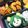 虹色♪︎ちゅーりっぷ's cooksnap of when they made キャラ弁＊小松菜でおだんご頭の女の子.
