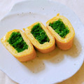monuvalley's cooksnap of when they made 旬のご馳走♡あおさの卵焼き.