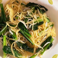 クックEPLZ0O☆'s cooksnap of when they made ほうれん草とじゃこの和風パスタ.