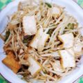 ふうはっちゃん's cooksnap of when they made 厚揚げ＆もやしの焼肉マヨ炒め♡.
