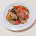 まあまま☆0403's cooksnap of when they made ウインナーとピーマンの塩麹炒め.