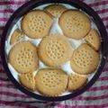 らびのゆうママ's cooksnap of when they made ずぼらさんの簡単ビスケットケーキ♡.