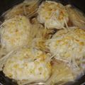 ブランシュkuu's cooksnap of when they made 簡単！ヘルシー♡鶏ハンバーグ和風あんかけ.