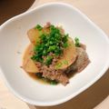 L’ESPRIT's cooksnap of when they made ストウブで作るトロトロ牛すじ肉大根.