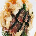 ♪choko♪'s cooksnap of when they made おつまみ♡甘酢生姜とネギたっぷり鰹タタキ.