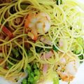 MIO♥️mio's cooksnap of when they made ✿❀海老とブロッコリーのパスタ❀✿.