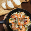 ogrn_s's cooksnap of when they made 簡単!【エビとエリンギのアヒージョ】.