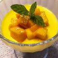 カフェフランボワーズ's cooksnap of when they made 大満足！完熟マンゴーでマンゴープリン.