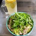 ebipeco's cooksnap of when they made ○胡麻ダレ・和風なパスタ○.