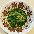 カバゴン's cooksnap of when they made あずき菜の胡麻和え.