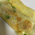 minoriloca's cooksnap of when they made ♬塩もみキャベツ&ベーコンチーズ春巻き♬.