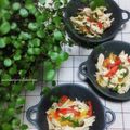 かおりかざり's cooksnap of when they made きのことササミの味噌チーズサラダ♪.