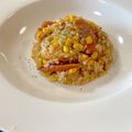 マロンクッキング♪'s cooksnap of when they made ガリバタこがし醤油の簡単とうもろこし炒飯.
