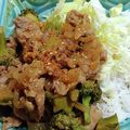 tomoka0314's cooksnap of when they made ♫豚肉とブロッコリーのハニーマスタード♫.