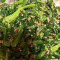TSUKURUBE's cooksnap of when they made レンジで簡単❀ニラの胡麻おかか和え.