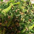 TSUKURUBE's cooksnap of when they made レンジで簡単❀ニラの胡麻おかか和え.