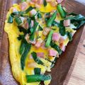 みのりっくす's cooksnap of when they made ニラとウィンナーのオムレツ♥.