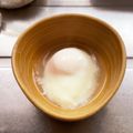 教子タン's cooksnap of when they made 温泉卵が電子レンジでたったの１分！！.