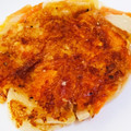 ピング〜's cooksnap of when they made ヘルシー人参と玉ねぎのかき揚げ風ガレット.
