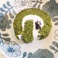 ☆すまいりぃ☆'s cooksnap of when they made 抹茶ロールケーキ.