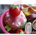 ちっち♡'s cooksnap of when they made キャラ弁 ポテトサラダのカップケーキ.