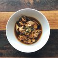 masa0508's cooksnap of when they made 豚ヒレ肉でご馳走！きのこのオニオンソース.