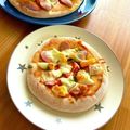 hitomiing☆'s cooksnap of when they made 子供と楽しく手作りピザ.