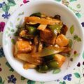 チェックのミニくま's cooksnap of when they made 酢豚？？酢厚揚げ‼︎.