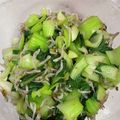 トラビスくんママ♡'s cooksnap of when they made チンゲン菜 ちりめん おひたし.