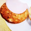 ふうはっちゃん's cooksnap of when they made カリッと焼いたベーグルに焼きハム.