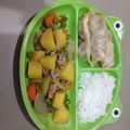 クックGXA9XP☆'s cooksnap of when they made ひき肉で簡単☆そぼろ肉じゃが.
