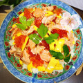 ☆なあなクック☆'s cooksnap of when they made 乗せるだけ＊鮭とイクラの簡単寿司.