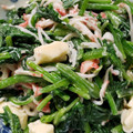 クック6XAIPP☆'s cooksnap of when they made 簡単　ほうれん草チーズマヨサラダ.