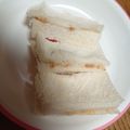 るるそら's cooksnap of when they made 離乳食にも簡単★きな粉★サンド★.