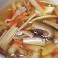 ニャンちゅう23's cooksnap of when they made 野菜たっぷり、沢煮椀.