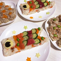 ひなひろとしゅう's cooksnap of when they made 鯉のぼりの押し寿司☆2011年Ver..