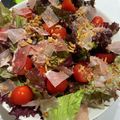 菜鳳子's cooksnap of when they made 野菜嫌いもOKなレタスの生ハムサラダ.