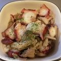 だい☆あお☆まり's cooksnap of when they made たこときのこのガーリックソテー.