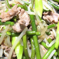 BlueRose♪'s cooksnap of when they made ニンニクの芽と豚こまのオイスター炒め.
