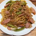 みぇぽっと's cooksnap of when they made ☆ウインナーとツナの和風レモンパスタ☆.