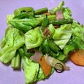 やさいのようせい's cooksnap of when they made アスパラベーコンキャベツのペペロンチーノ.