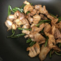 なかしママ's cooksnap of when they made 簡単！豚コマとにんにくの芽の焼肉風炒め♪.