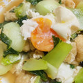 ♪ひつじ's cooksnap of when they made 油揚げとチンゲンサイと卵の煮浸し.