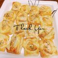 ♡мiчаⅵ♡⋆'s cooksnap of when they made 海老のひと口グラタンパイ.