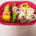 武凛子's cooksnap of when they made くるくるラップサンドイッチ弁当◆運動会に.