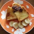 musumeダブル's cooksnap of when they made あんこ乗せ♪リッチフレンチトースト.