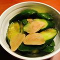 azbjbn's cooksnap of when they made きゅうりのにんにくポン酢漬け.