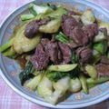 ゆみにゃむ's cooksnap of when they made ■牛肉と青梗菜のオイスターソース炒め■.